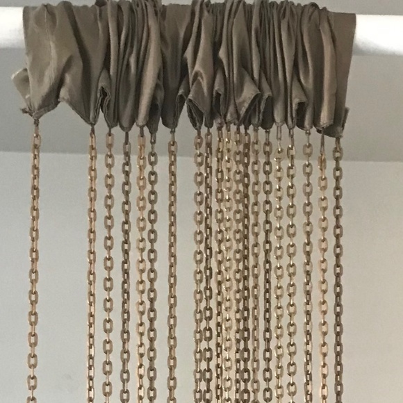 Chain Window Curtain - 2 panels - Picture 1 of 6